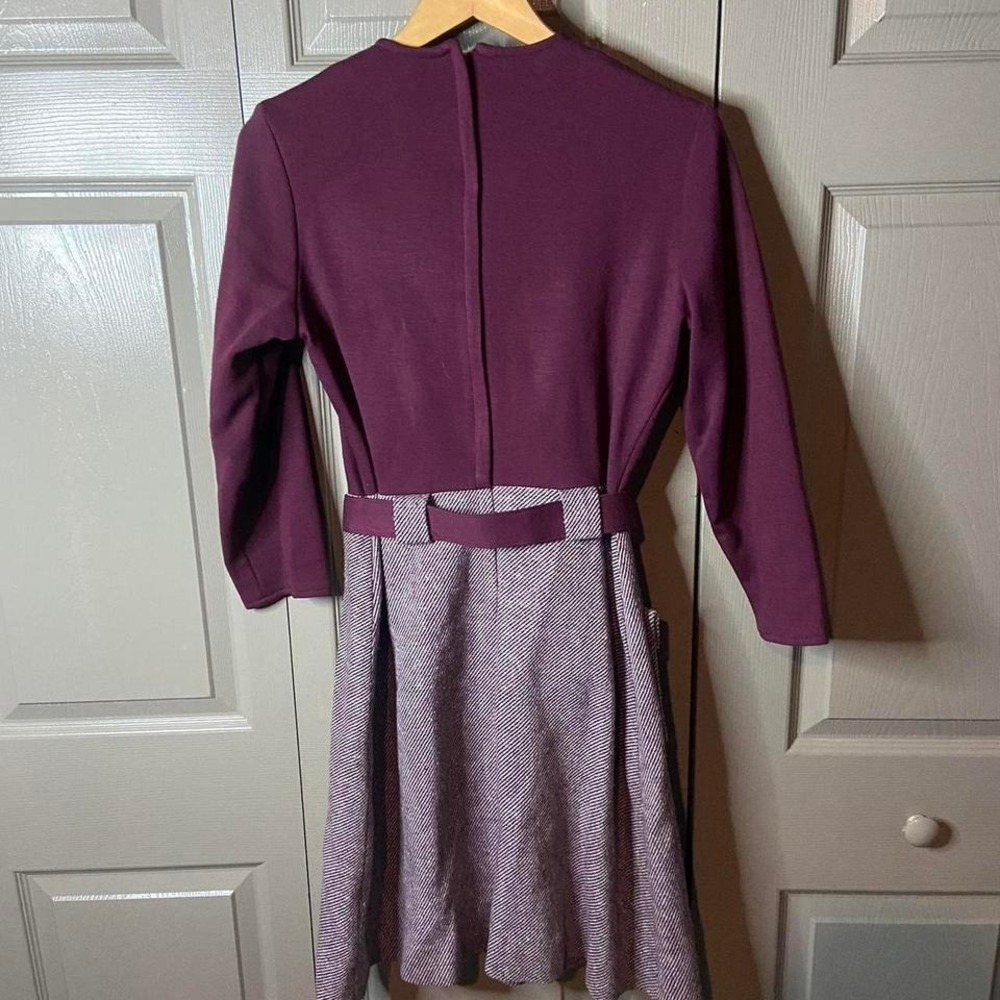 Vintage 1970s A line dress sears size M - Picture 5 of 8